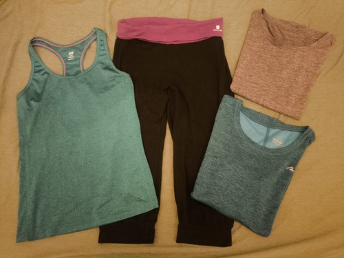 Sport shirt caprihose set - shirt,